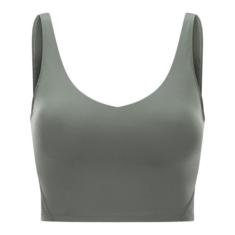 SKL-GSS2054 HIGH STRETCHY BACKLESS YOGA BRA