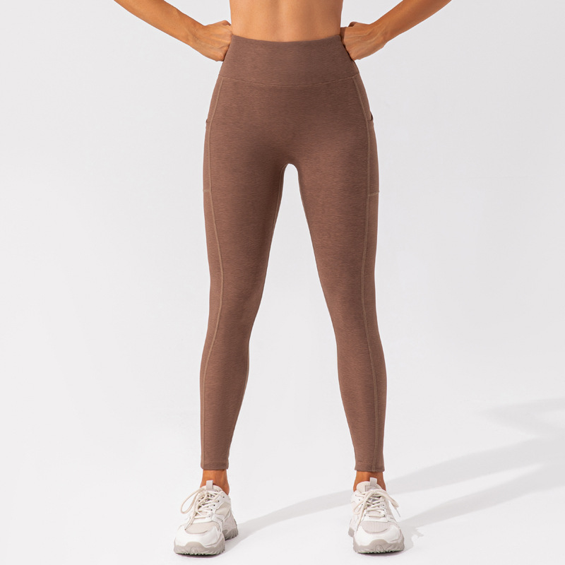 SKL-KW215 HIGH WAIST BUTT LIFT HIP YOGA PANTS