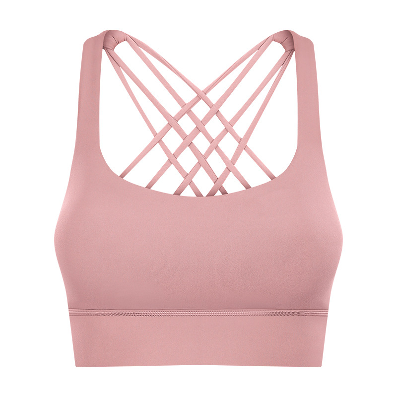 SKL-GSS2010 HIGH STRETCHY BACKLESS YOGA BRA