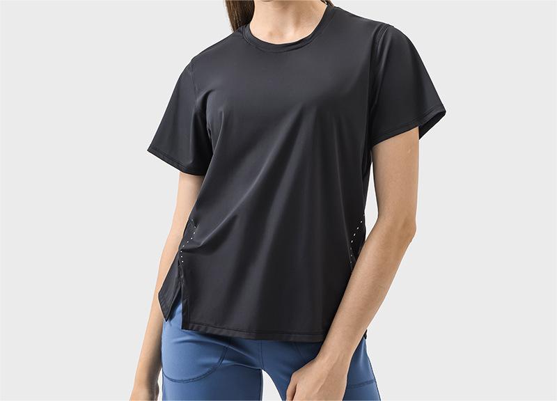 SKL-GSDSS059 QUICK DRY ROUND NECKLINE SHORT SLEEVE