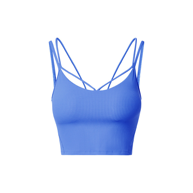 SKL-GSDAW017 HIGH STRETCHY BACKLESS YOGA BRA