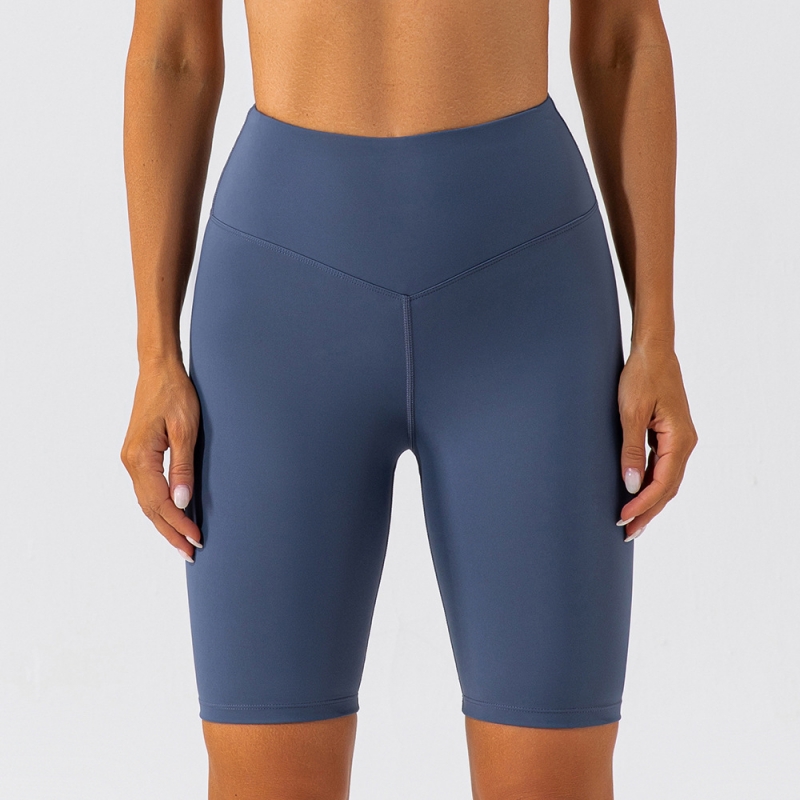 SKL- KW227 HIGH WAIST BUTT LIFT HIP YOGA SHORTS