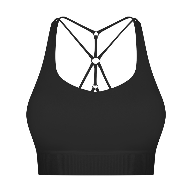 SKL-GSDW348 HIGH STRETCHY BACKLESS YOGA BRA