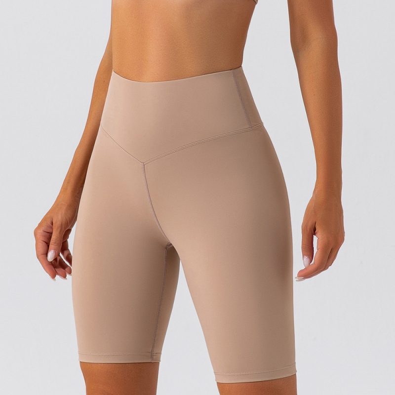 SKL- KW227 HIGH WAIST BUTT LIFT HIP YOGA SHORTS