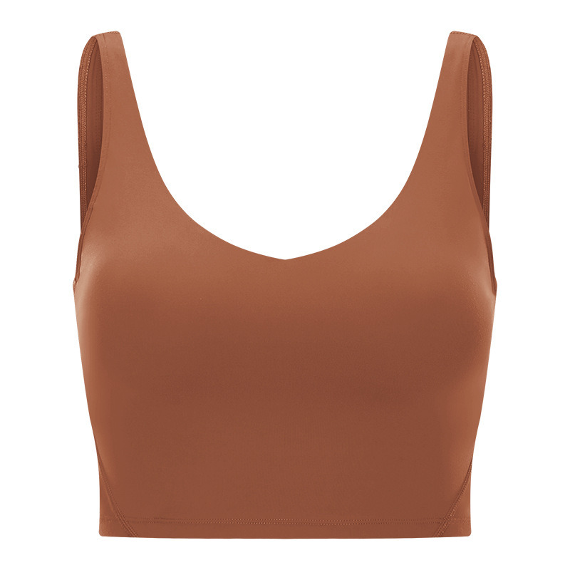 SKL-GSS2054 HIGH STRETCHY BACKLESS YOGA BRA