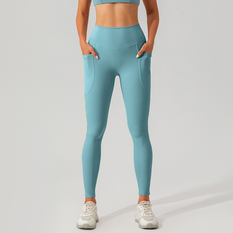 SKL-KW255 HIGH WAIST BUTT LIFT HIP YOGA PANTS