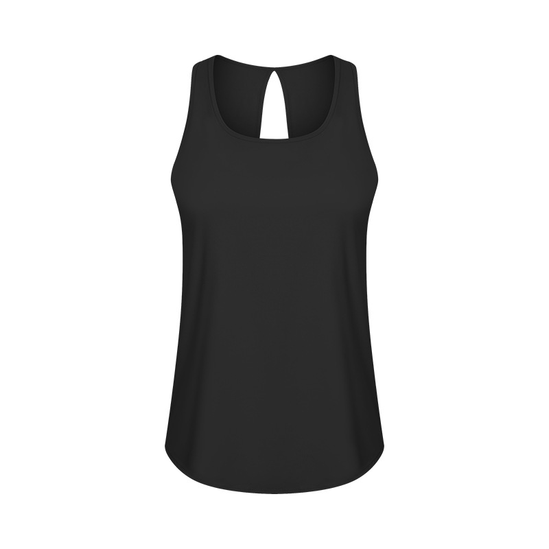 SKL-GSDT180 QUICK DRY ROUND NECKLINE BACKLESS VEST