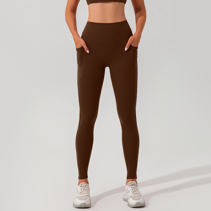 SKL-KW255 HIGH WAIST BUTT LIFT HIP YOGA PANTS