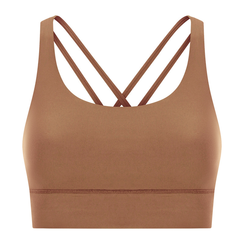 SKL-GSDW002 HIGH STRETCHY BACKLESS YOGA BRA