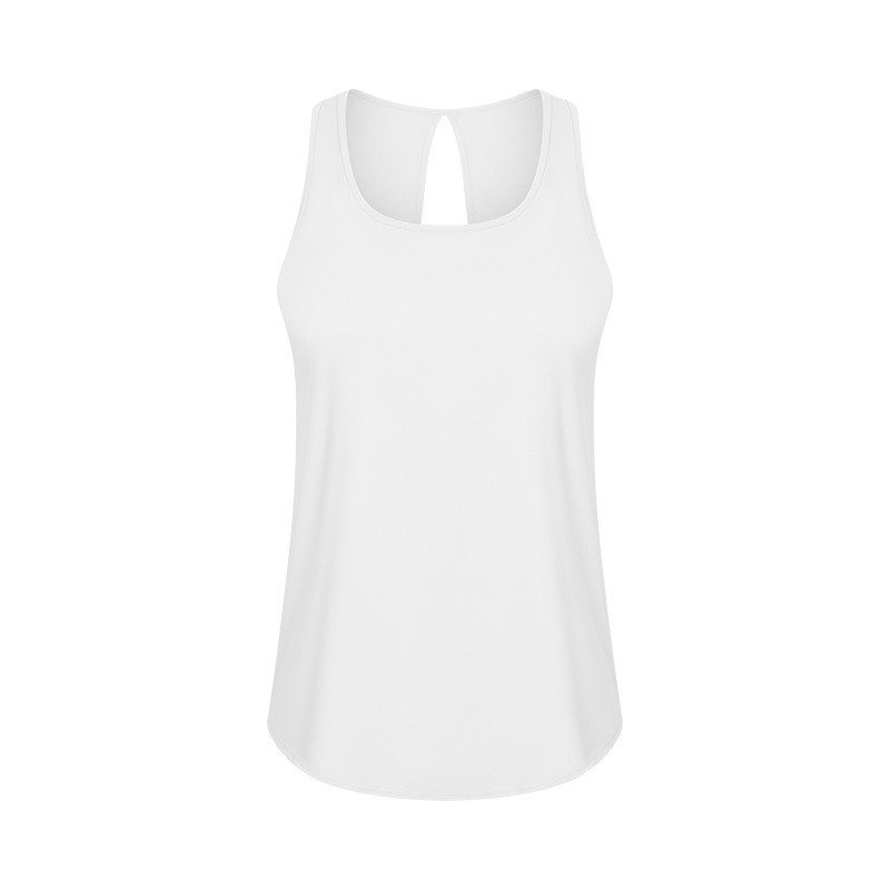 SKL-GSDT180 QUICK DRY ROUND NECKLINE BACKLESS VEST