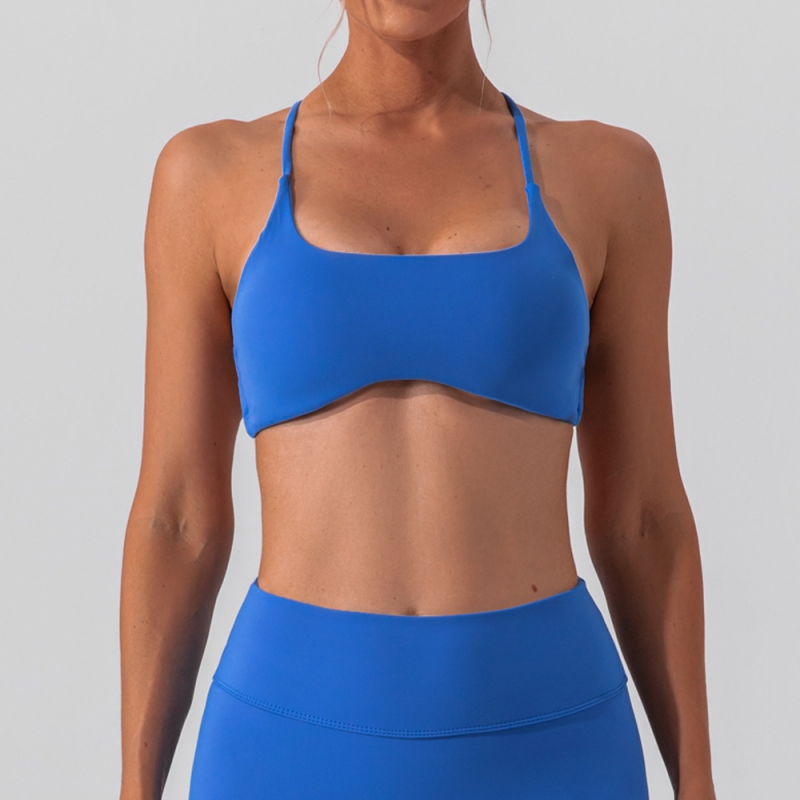 SKL- YW432 SLEVELESS BACKLESS YOGA BRA