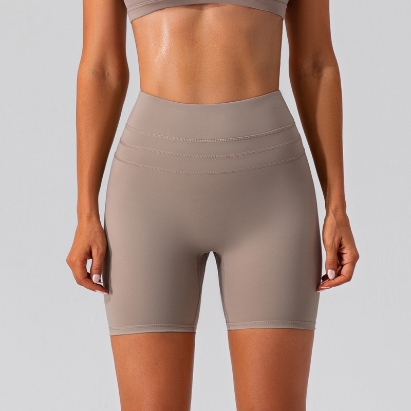 SKL-KW247 HIGH WAIST BUTT LIFT HIP YOGA SHORTS