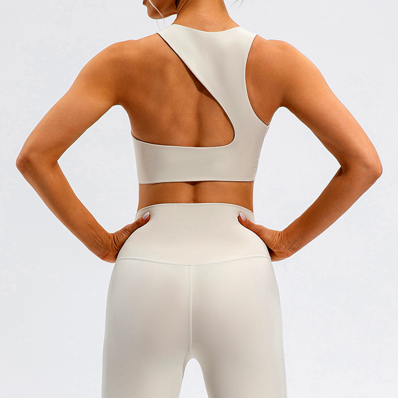 SKL- YW306+KW197 SLEVELESS BACKLESS YOGA SETS