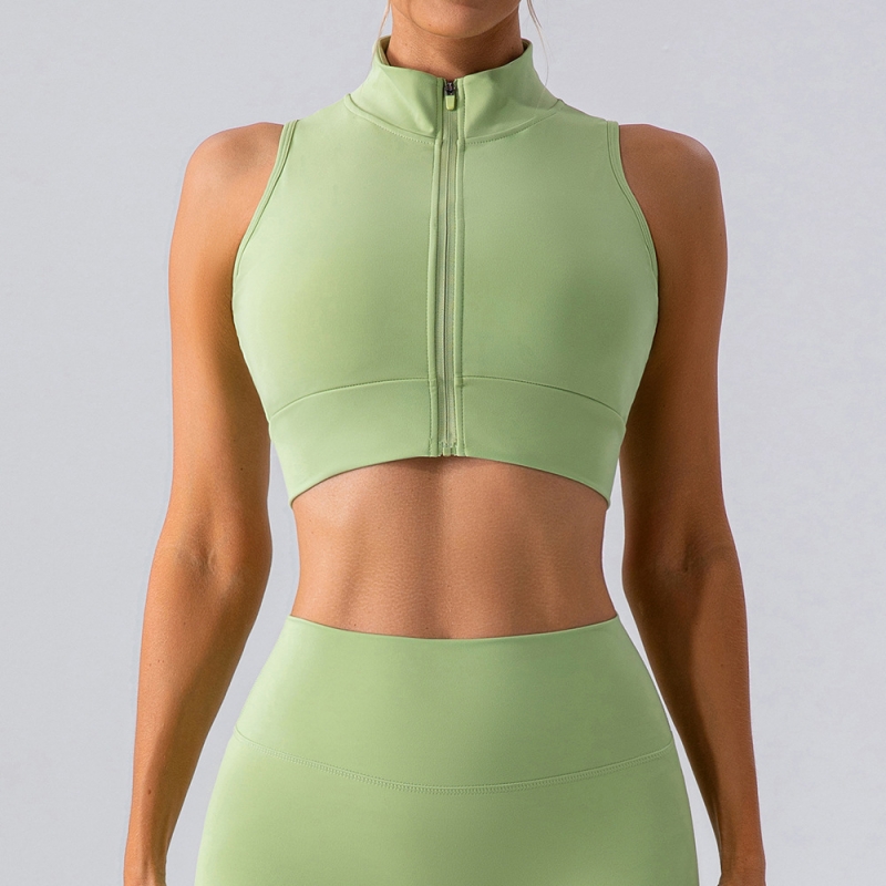 SKL-YW476 SLEEVELESS TIGHT YOGA VEST