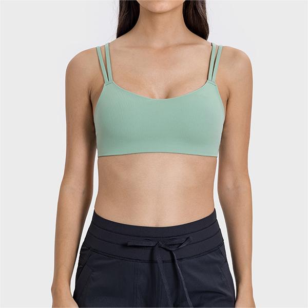 SKL-GSDSS078 HIGH STRETCHY BACKLESS YOGA BRA