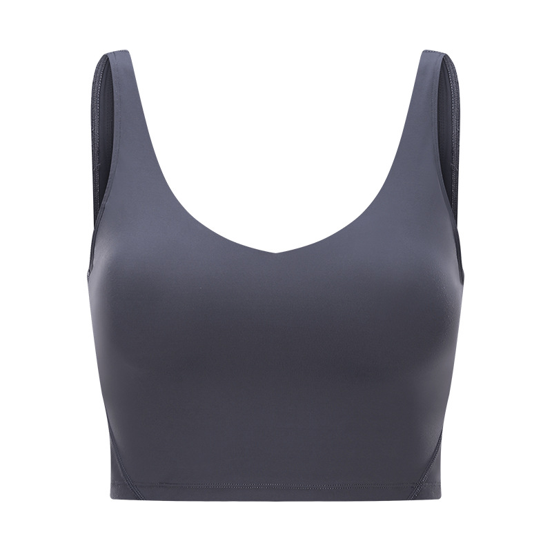 SKL-GSS2054 HIGH STRETCHY BACKLESS YOGA BRA