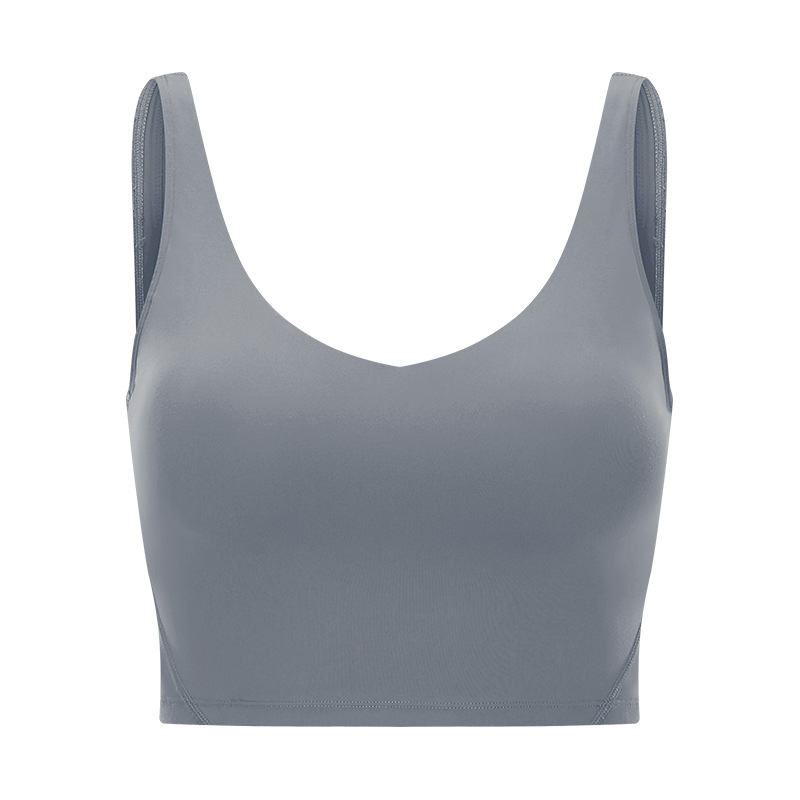 SKL-GSS2054 HIGH STRETCHY BACKLESS YOGA BRA