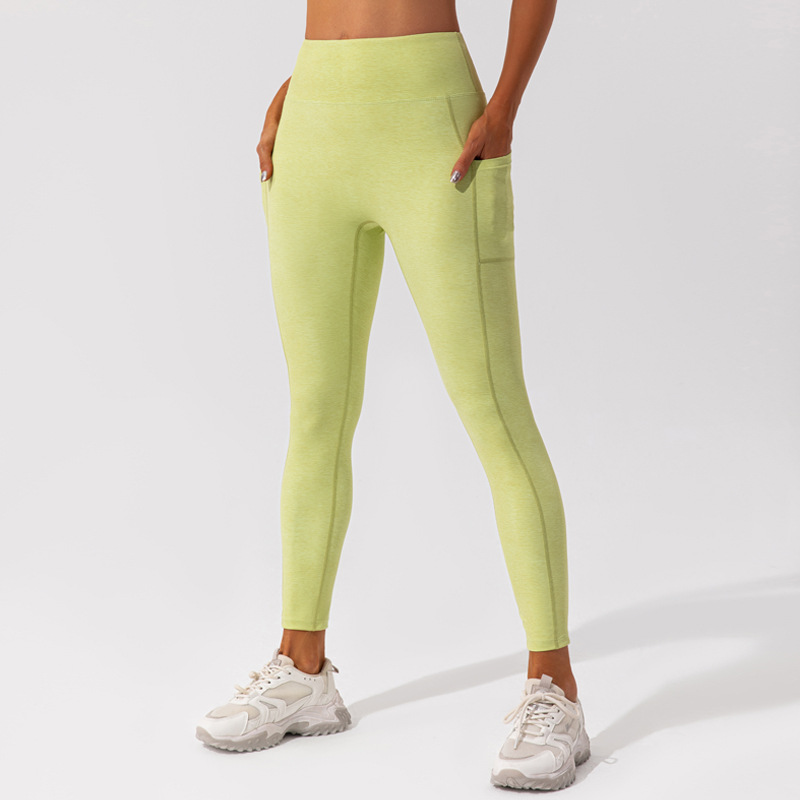 SKL-KW215 HIGH WAIST BUTT LIFT HIP YOGA PANTS