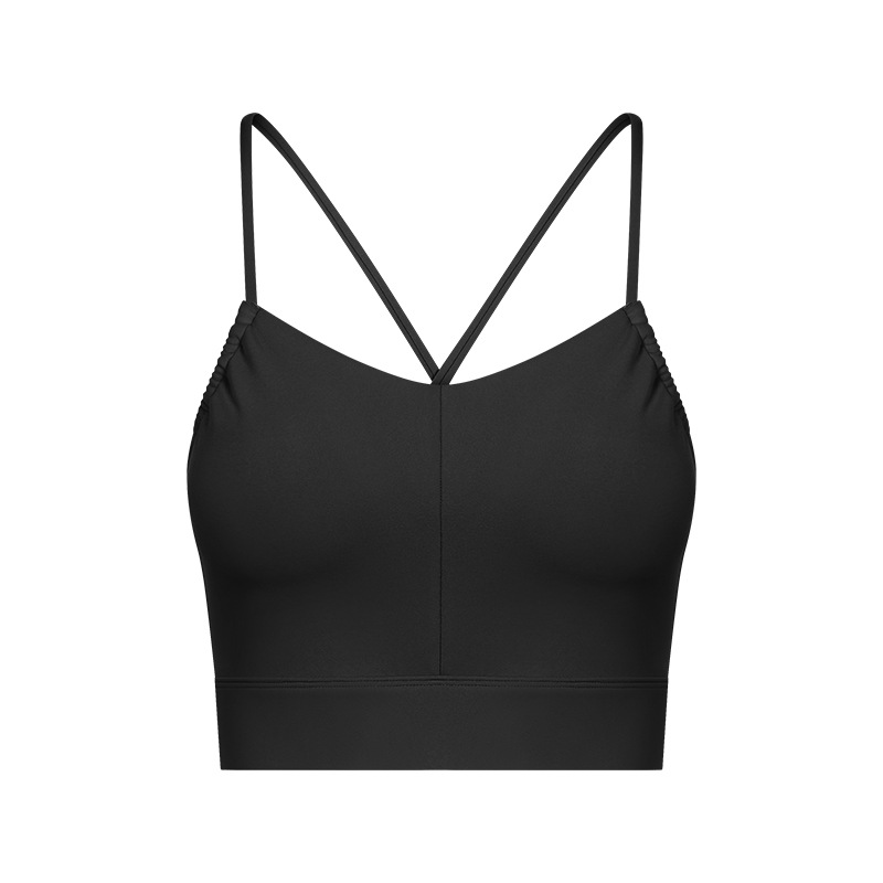 SKL-GSDAW020 HIGH STRETCHY BACKLESS YOGA BRA