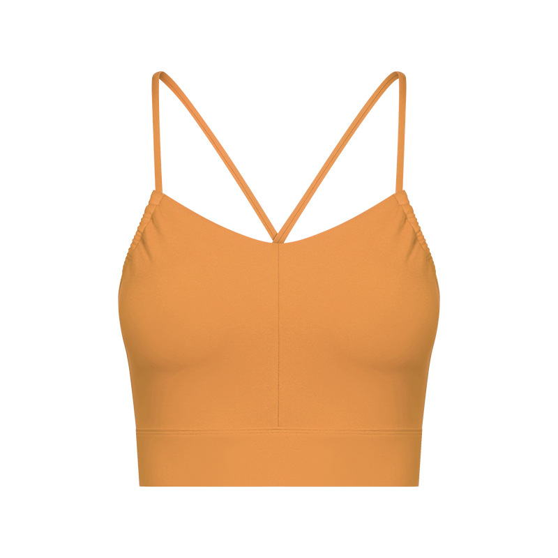 SKL-GSDAW020 HIGH STRETCHY BACKLESS YOGA BRA