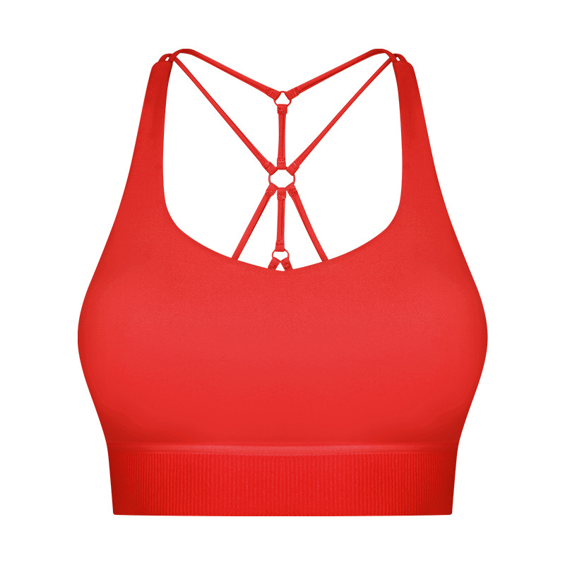 SKL-GSDW348 HIGH STRETCHY BACKLESS YOGA BRA