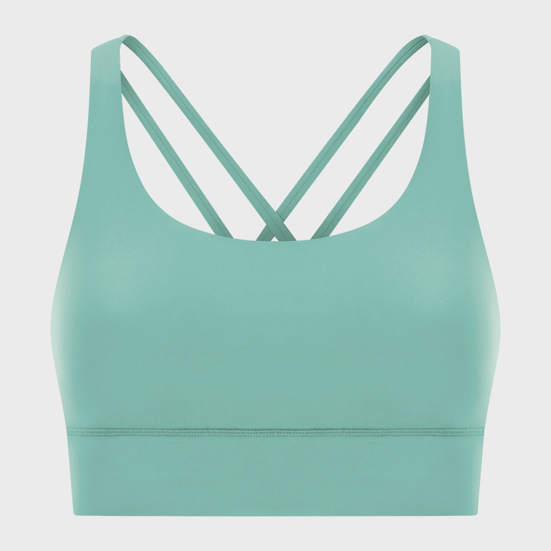 SKL-GSDW002 HIGH STRETCHY BACKLESS YOGA BRA