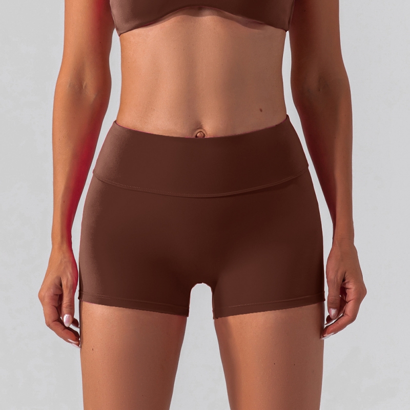 SKL-KW241 HIGH WAIST BUTT LIFT HIP YOGA SHORTS