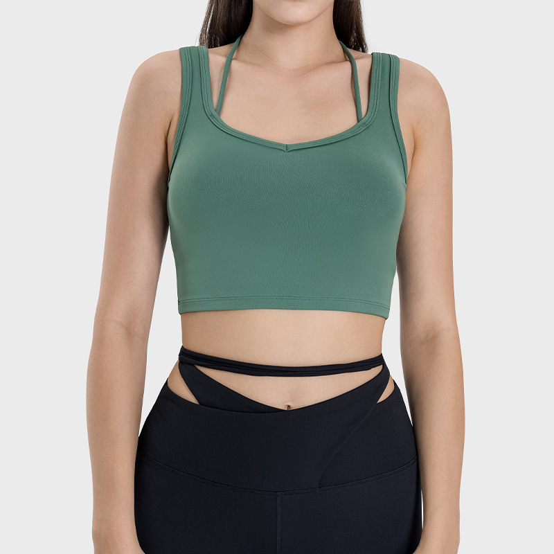 SKL-GSDSS104 HIGH STRETCHY BACKLESS YOGA BRA