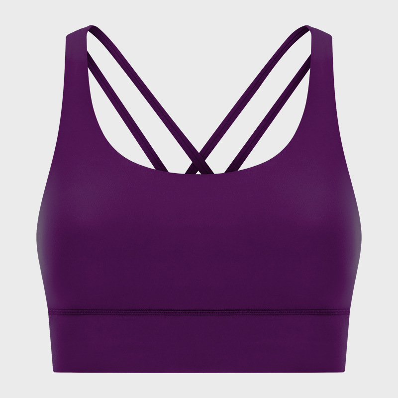 SKL-GSDW002 HIGH STRETCHY BACKLESS YOGA BRA