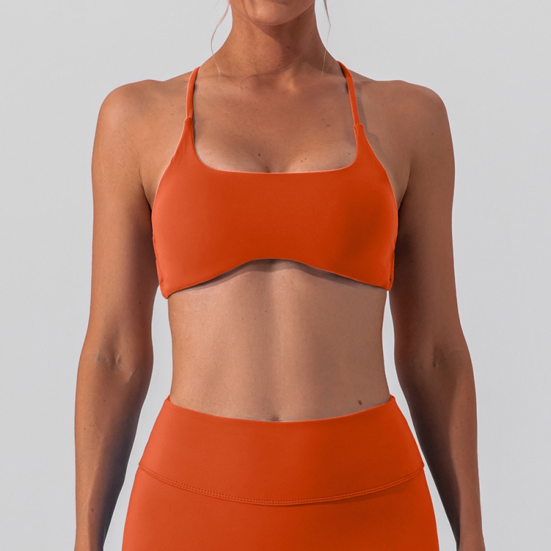 SKL- YW432 SLEVELESS BACKLESS YOGA BRA