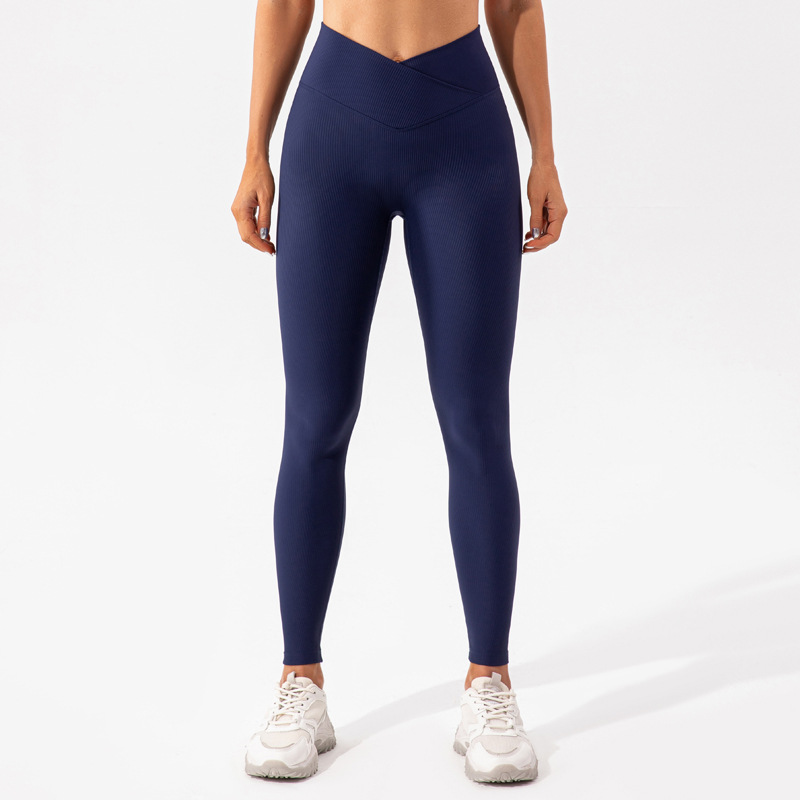 SKL-KW207 HIGH WAIST BUTT LIFT HIP YOGA PANTS