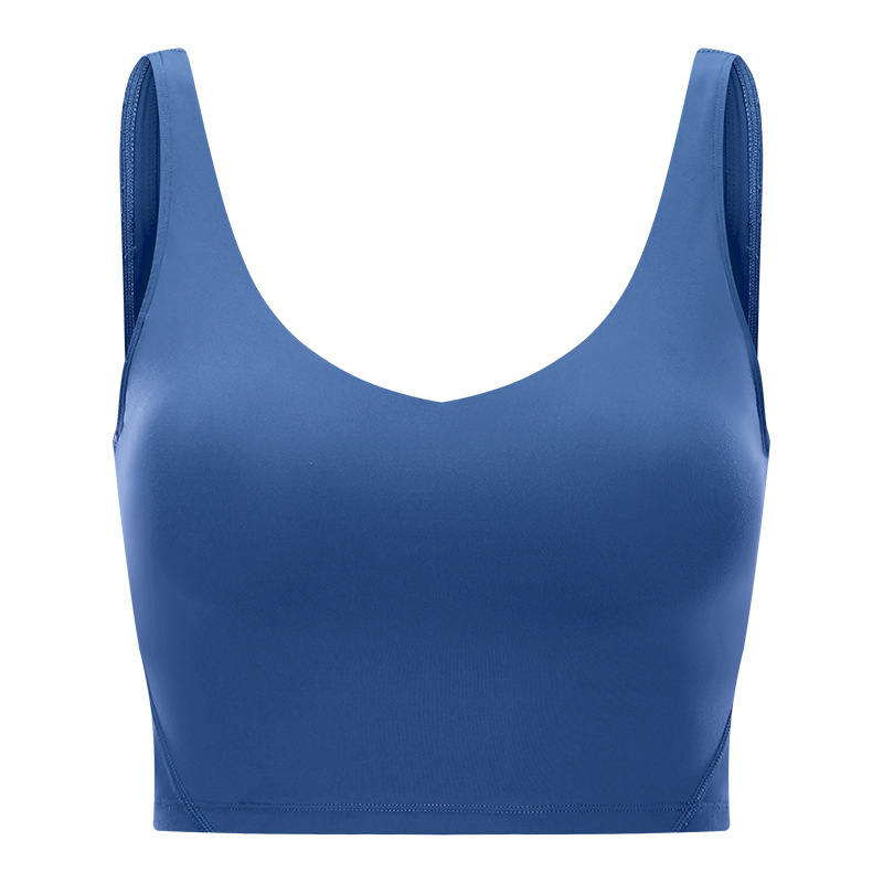 SKL-GSS2054 HIGH STRETCHY BACKLESS YOGA BRA