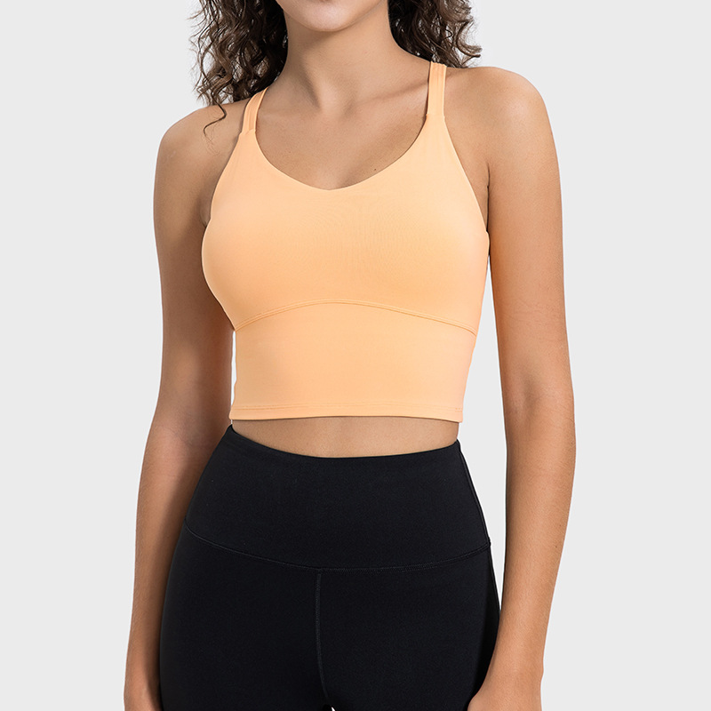 SKL-GSDSS115 HIGH STRETCHY BACKLESS YOGA BRA