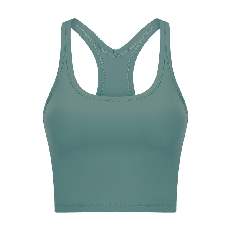 SKL-GSS2081 HIGH STRETCHY BACKLESS YOGA BRA