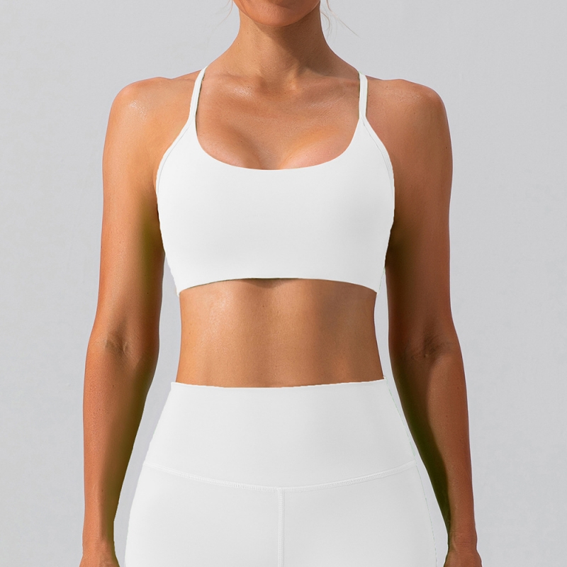 SKL-YW450 CRIP CROSS BACKLESS YOGA BRA