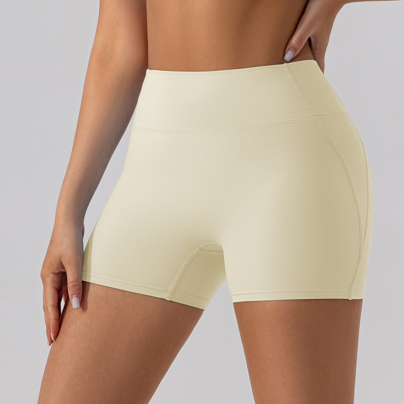 SKL-KW295 HIGH WAIST BUTT LIFT HIP YOGA SHORTS