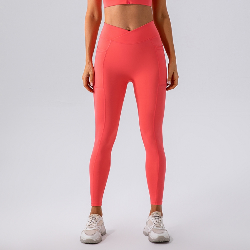 SKL-KW277 HIGH WAIST BUTT LIFT HIP YOGA PANTS