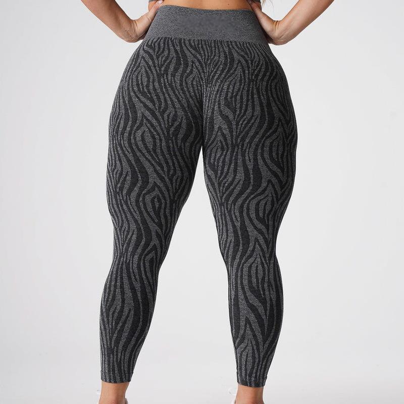 SKL-NVGTN8171B HIGH WAIST BUTT LIFT HIP YOGA PANTS