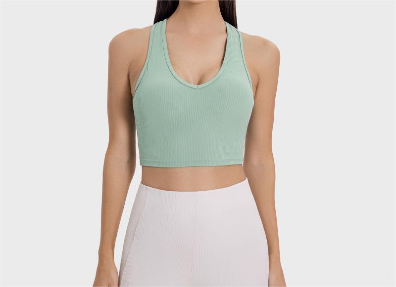 SKL-GSDS206 HIGH STRETCHY BACKLESS YOGA BRA