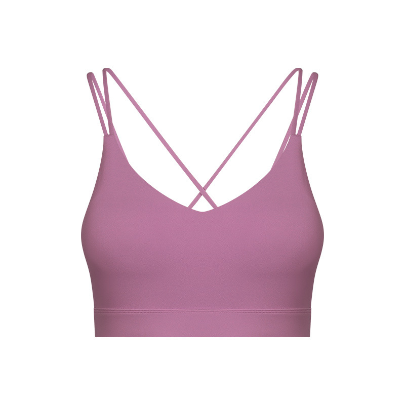 SKL-GSDAW032 HIGH STRETCHY BACKLESS YOGA BRA