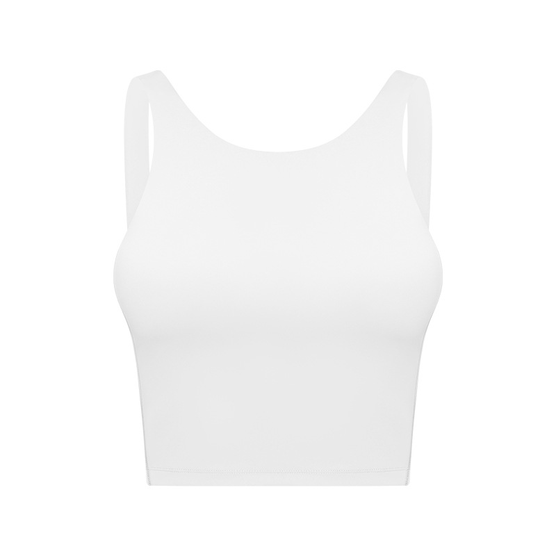 SKL-GSDT219 QUICK DRY ROUND NECKLINE BACKLESS VEST