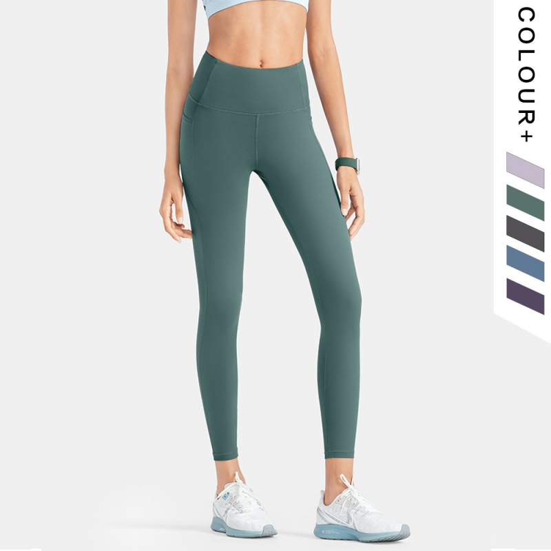 SKL-KW40 HIGH WAIST BUTT LIFT HIP YOGA PANTS