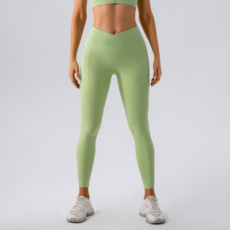 SKL-KW277 HIGH WAIST BUTT LIFT HIP YOGA PANTS