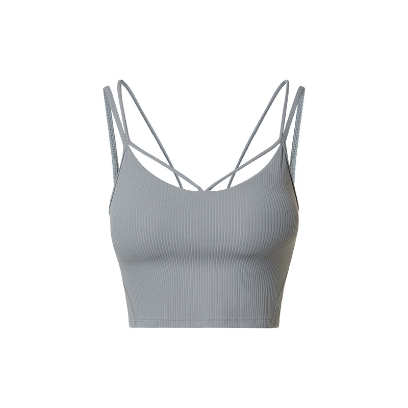 SKL-GSDAW017 HIGH STRETCHY BACKLESS YOGA BRA