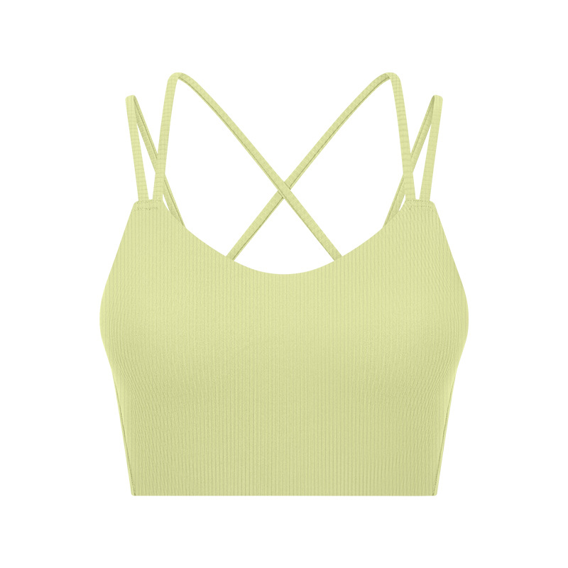 SKL-GSDW366 HIGH STRETCHY BACKLESS YOGA BRA