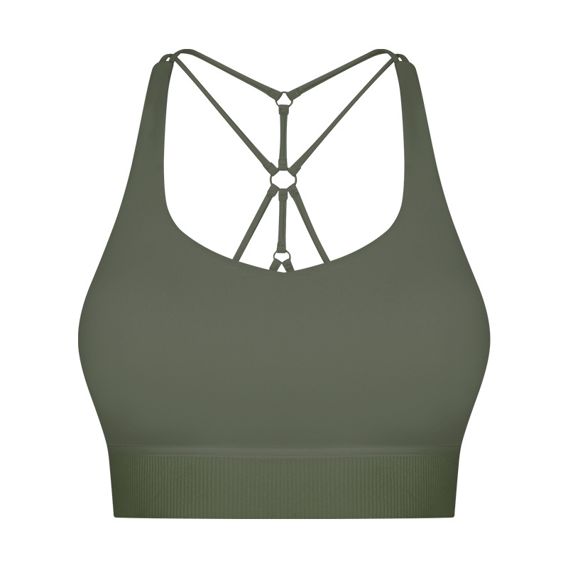 SKL-GSDW348 HIGH STRETCHY BACKLESS YOGA BRA