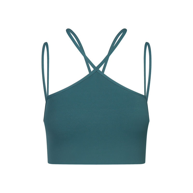 SKL-GSDAW023 HIGH STRETCHY BACKLESS YOGA BRA