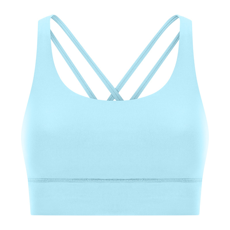 SKL-GSDW002 HIGH STRETCHY BACKLESS YOGA BRA