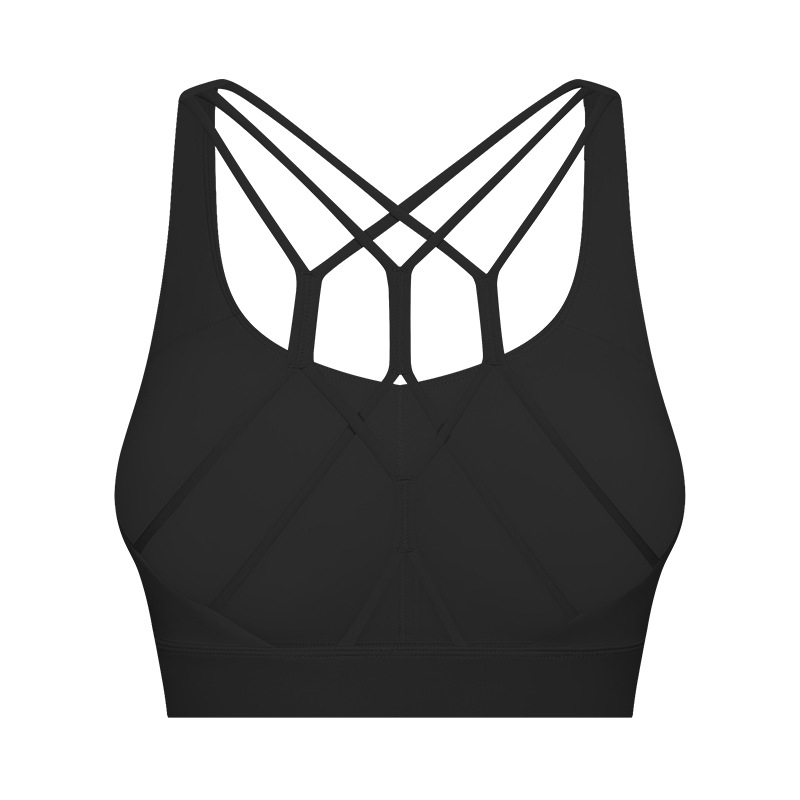 SKL-GSDW188 HIGH STRETCHY BACKLESS YOGA BRA