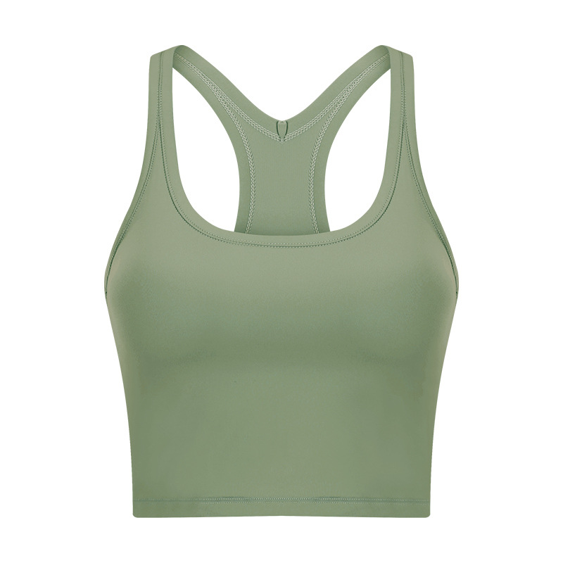 SKL-GSS2081 HIGH STRETCHY BACKLESS YOGA BRA